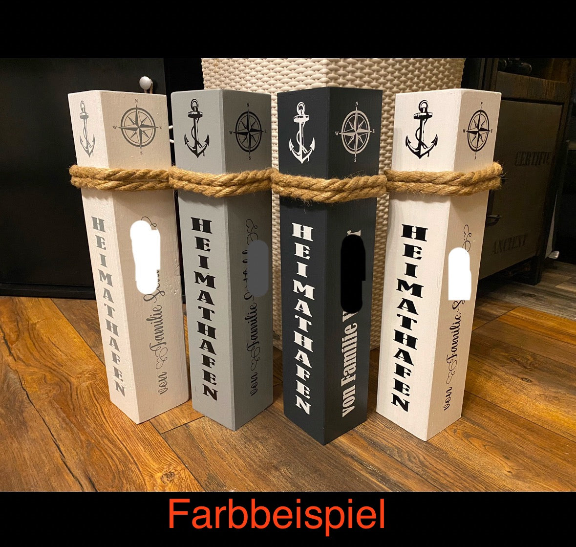 Personalisierter Poller mit den Koordinaten Ihrer Stadt, verschiedene Höhen, individuell Heimathafen Lieblingsinsel Koordinaten Hochzeit