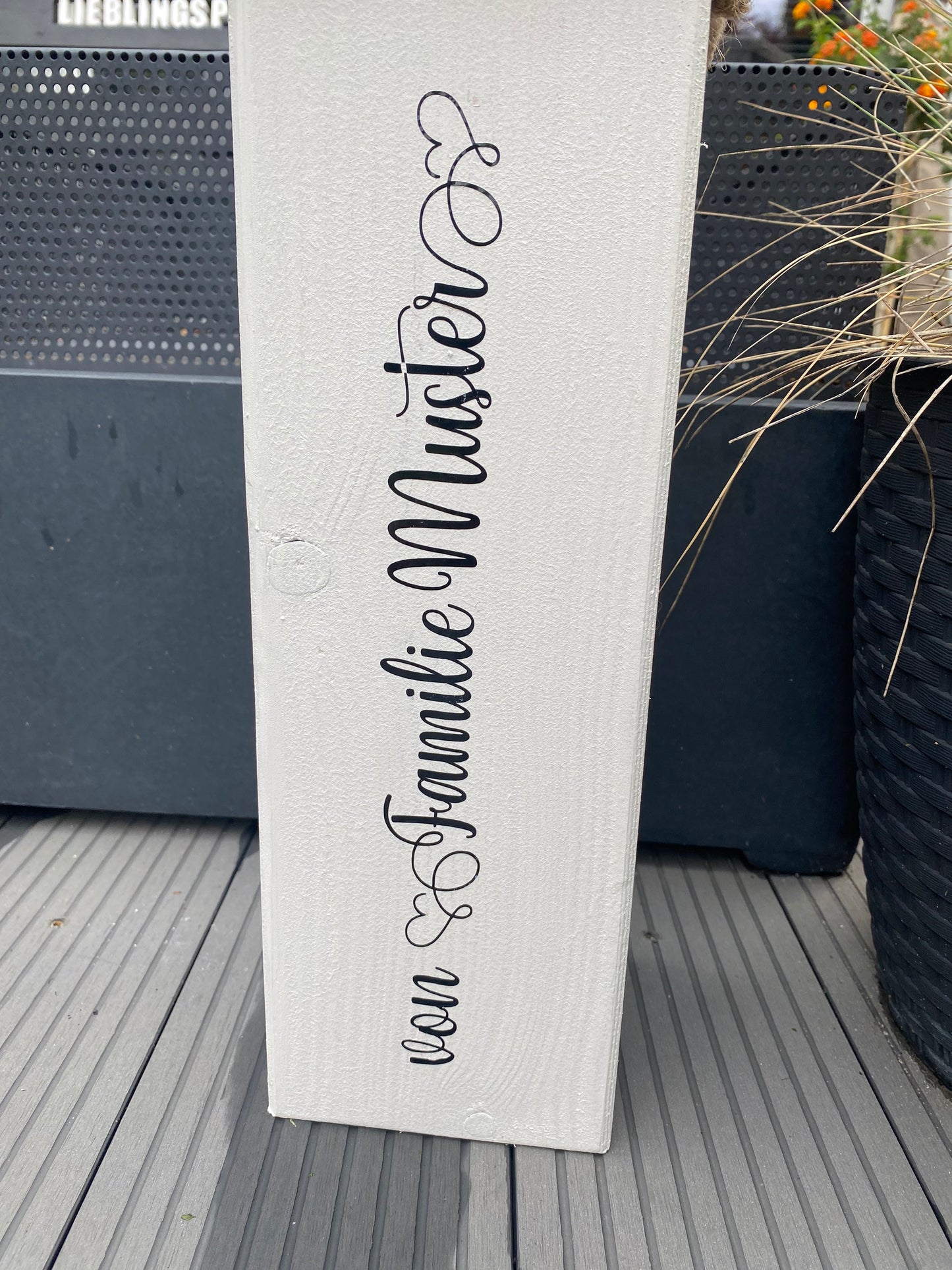 Personalisierter Poller mit Ihrem Namen oder Wunschtext, verschiedene Höhen, individuell Heimathafen Lieblingsinsel Koordinaten Hochzeit