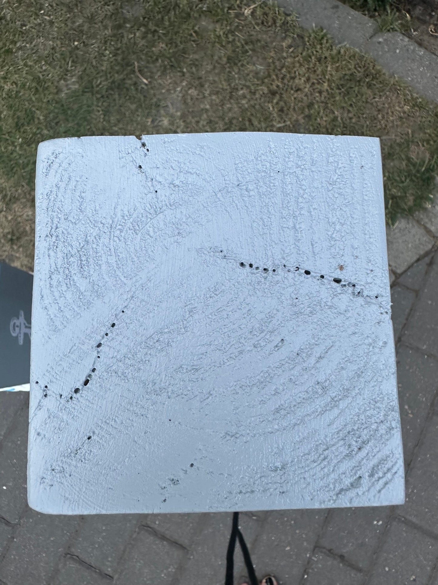 Manapal maritime Deko Poller Stele Dalben rustikal Gartendeko Küste Meer Anker Heimathafen Balken Dekobalken Säule