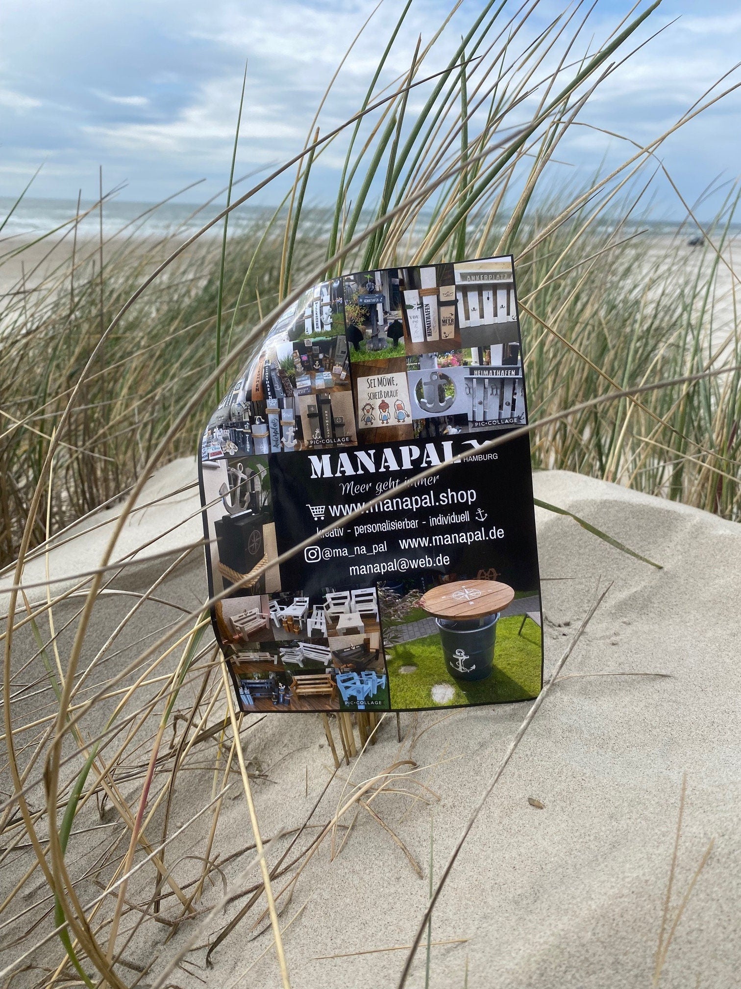 Herzlich Willkommen Lieblingsplatz Holzschild Wandschild Schild Heimathafen Manapal maritime Deko